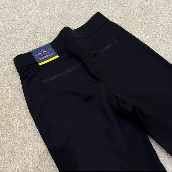 Modern Ambition High Rise Flare Ponte Pant Women's Size Small Black 1765863 NEW - Picture 11 of 16